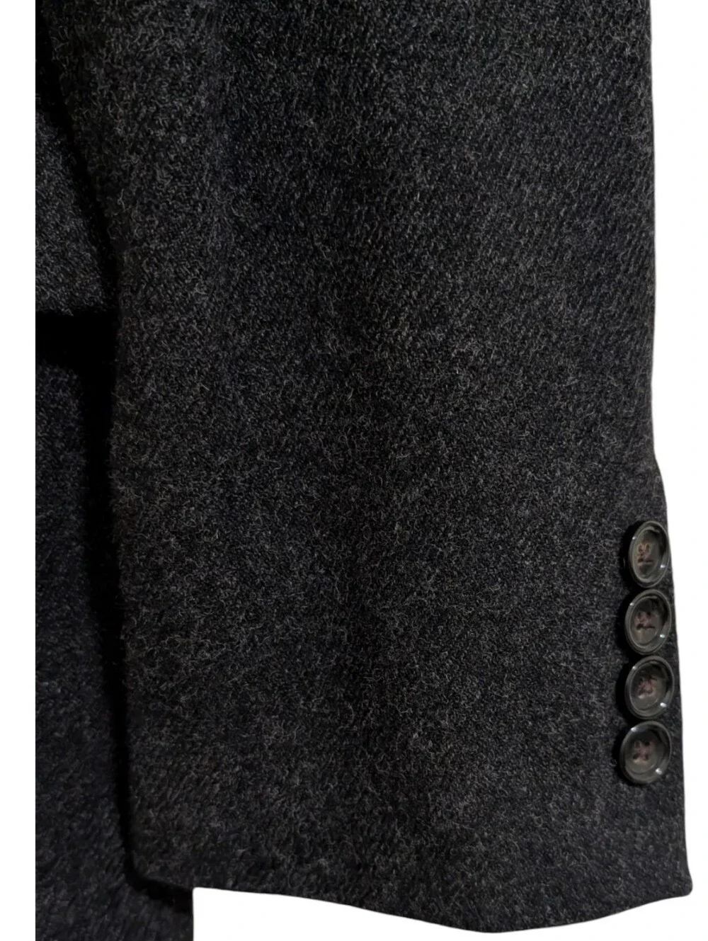 J.Crew Ludlow Men's 42R Charcoal 100% Wool Suit Jacket Blazer 95758